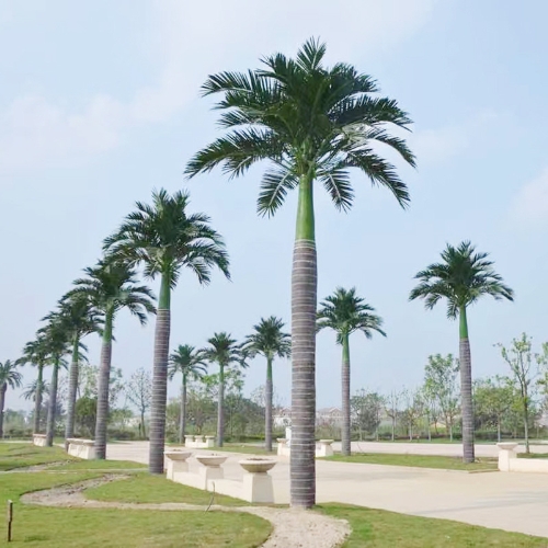 artificial coconut imitation palm trees